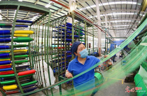 江蘇連云港 出口網(wǎng)具生產(chǎn)忙